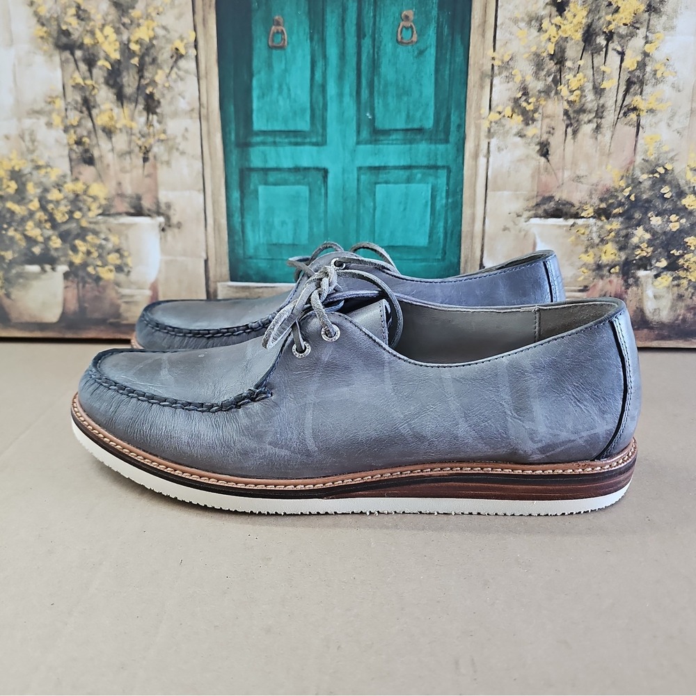 Men's Sperry Gold Cup Boat Shoe Gray  Sz 13 STS18995